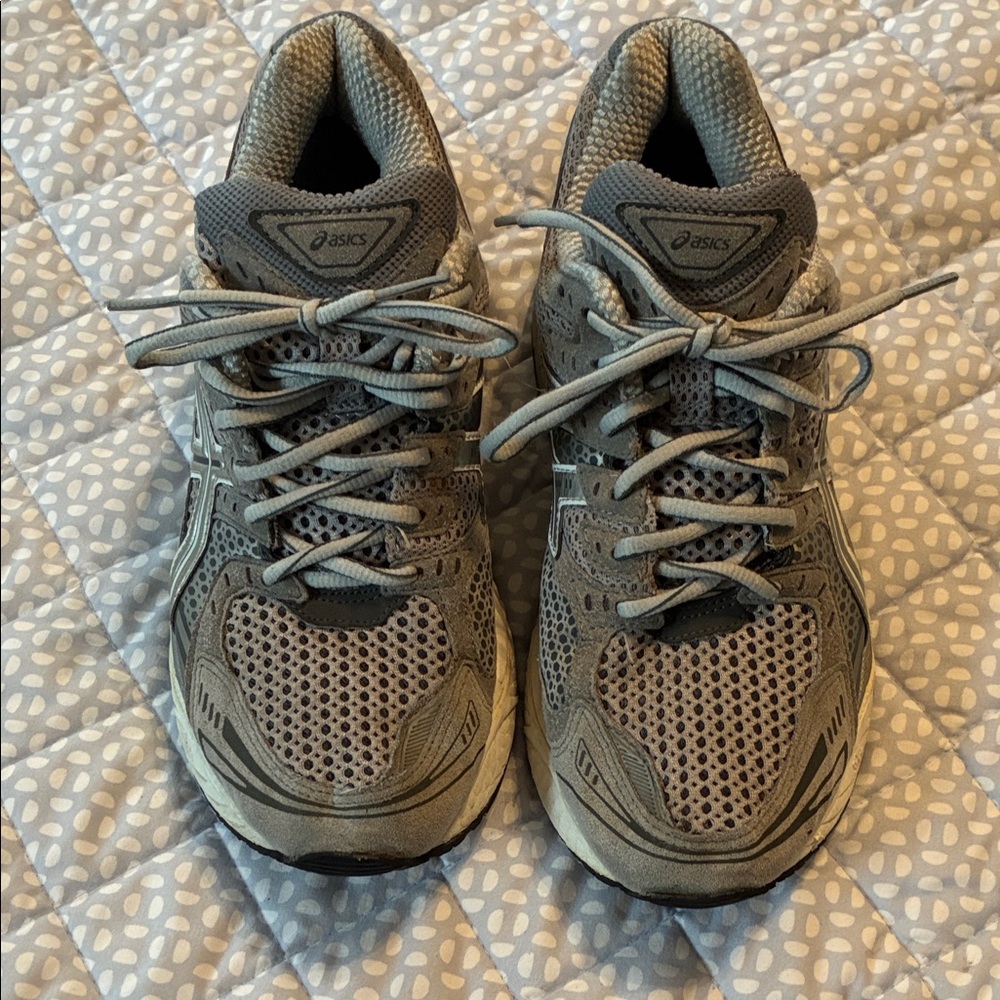 ASICS Charcoal Athletic Sneakers